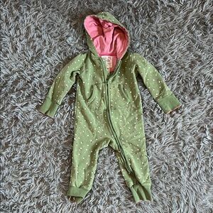 18m Oshkosh zip onesie